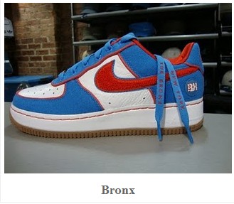 Five Boroughs Pack Publish Nike Air Force 1 Low Supreme IO Bronx Shoes 
